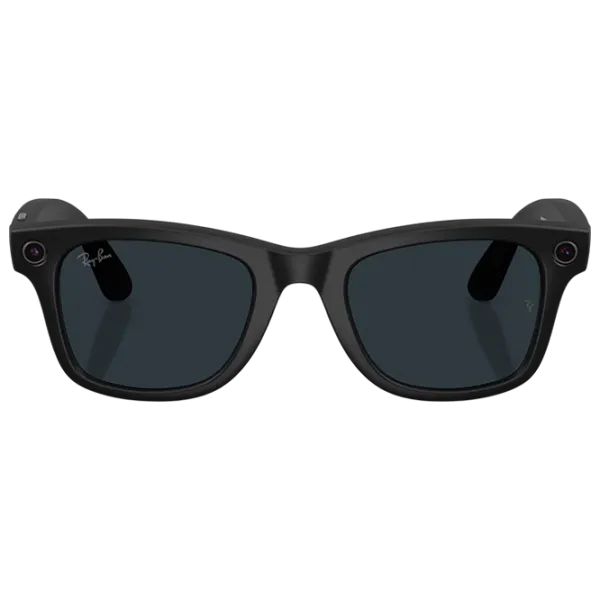 Ochelari smart Ray-Ban Meta Wayfarer Matte black Fără fir / Gray photo 9