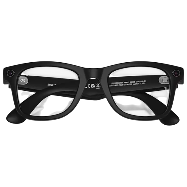 Ochelari smart Ray-Ban Meta Wayfarer Matte black Fără fir / Gray photo 7