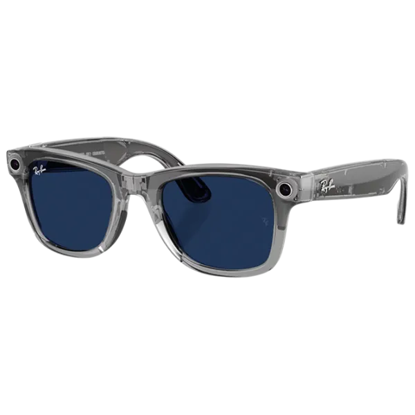 Ochelari smart Ray-Ban Meta Wayfarer Gray Fără fir / Sapphire photo 1