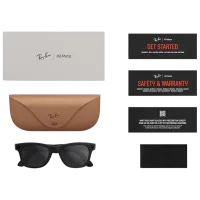 Ochelari smart Ray-Ban Meta Wayfarer Gray Fără fir / Sapphire photo 8