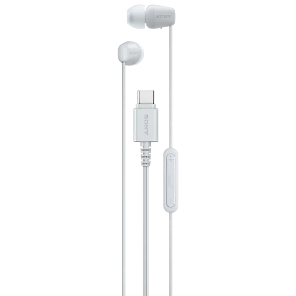 Наушники Sony IER-EX15C Белый Проводная/ Персональный photo 1