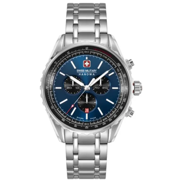 Ceas de mână pentru bărbați Swiss Military Hanowa SMWGI0000308 Cuarț / 44 mm photo 1