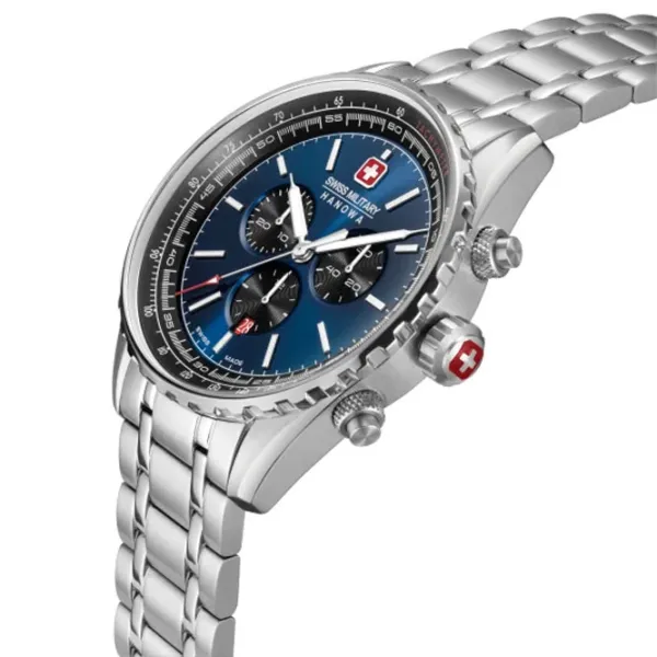 Ceas de mână pentru bărbați Swiss Military Hanowa SMWGI0000308 Cuarț / 44 mm photo 4