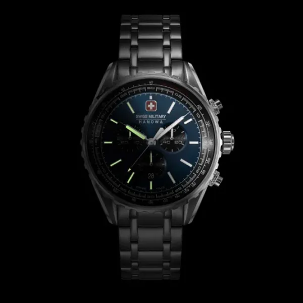 Ceas de mână pentru bărbați Swiss Military Hanowa SMWGI0000308 Cuarț / 44 mm photo 6