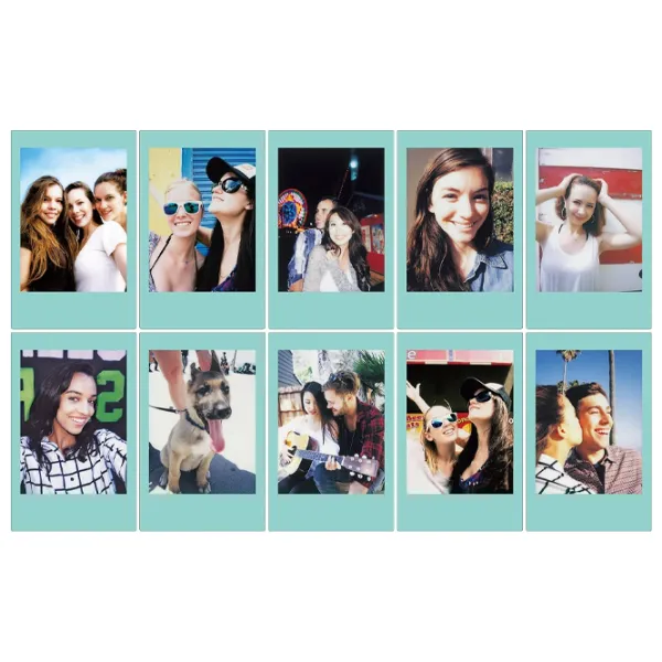 Hârtie foto pentru Instax Mini / / Blue photo 4