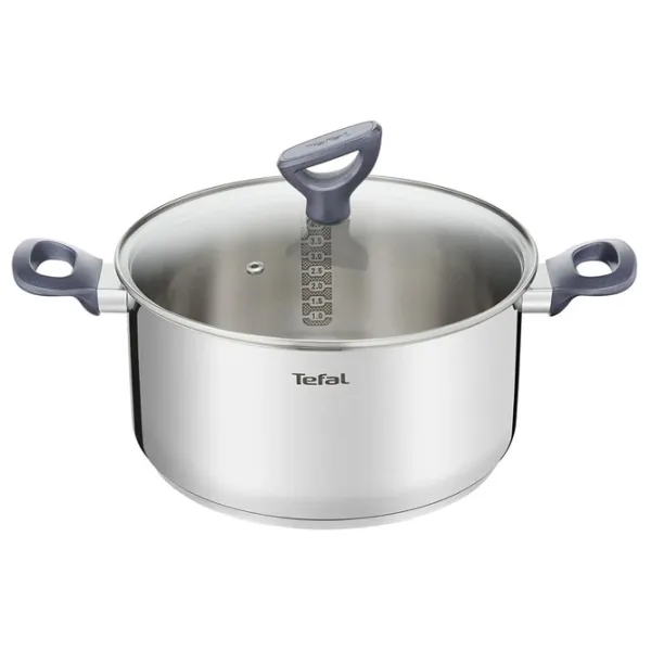 Набор кастрюль Tefal G713SB45 3л Нержавеющая сталь / Нержавеющая сталь photo 2
