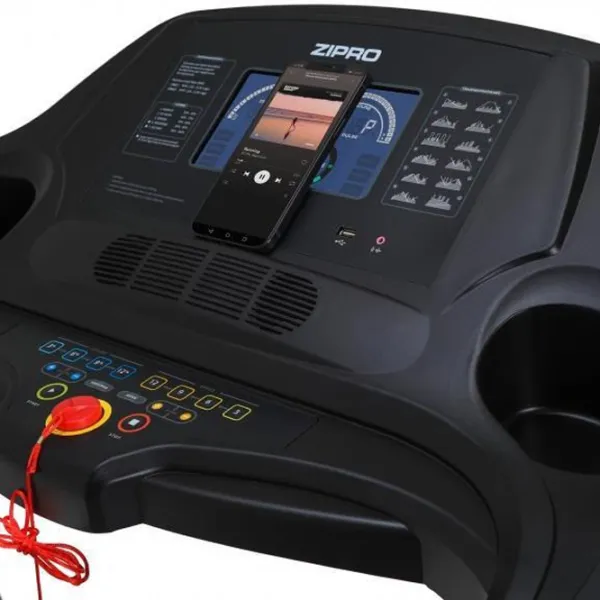 Беговая дорожка Zipro Notus 18 км/ч / 150 кг / Черный photo 8