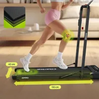 Bandă de alergat Zipro Newlite 12 km/h / 110 kg / Black photo 7