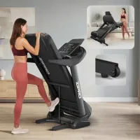 Беговая дорожка Zipro Pacemaker iConsole+ 18 км/ч / 150 кг / Черный photo 11