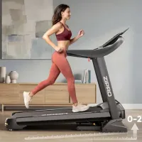 Беговая дорожка Zipro Pacemaker iConsole+ 18 км/ч / 150 кг / Черный photo 12