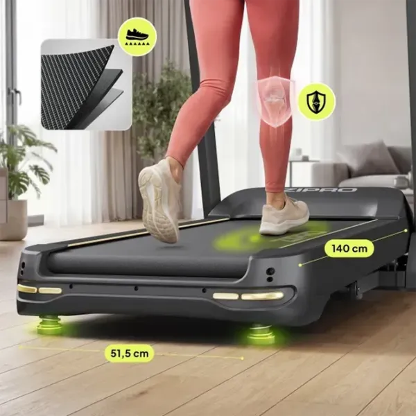 Беговая дорожка Zipro Pacemaker iConsole+ 18 км/ч / 150 кг / Черный photo 13