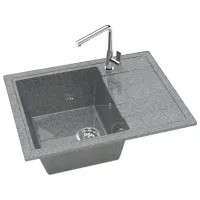 Chiuvetă Marrbaxx Z150Q8 57.5 x 47 / Piatră artificială / Gray photo 2