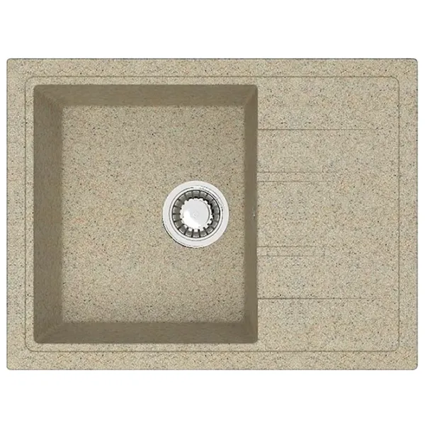 Chiuvetă Marrbaxx F150Q5 57.5 x 47 / Piatră artificială / Sand photo 1