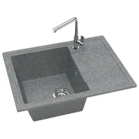 Chiuvetă Marrbaxx F150Q8 57.5 x 47 / Piatră artificială / Gray photo 2