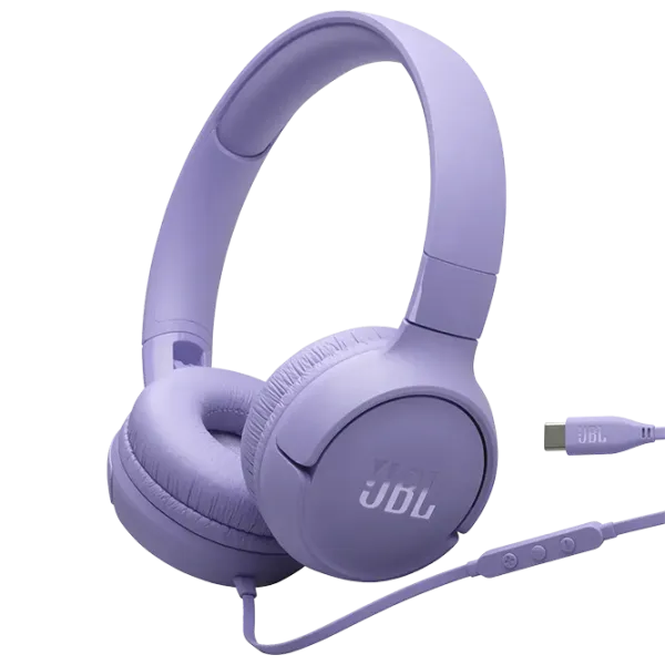 Căști JBL T520C Violet Cu fir/ Personal photo 1