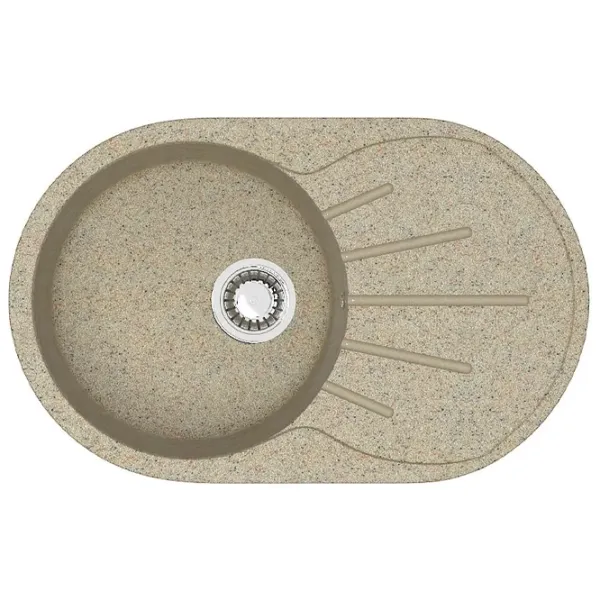 Chiuvetă Marrbaxx F110Q5 73 x 45 / Piatră artificială / Sand photo 1