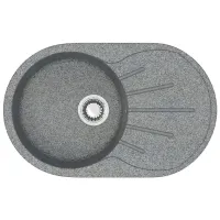 Chiuvetă Marrbaxx F110Q8 73 x 45 / Piatră artificială / Gray