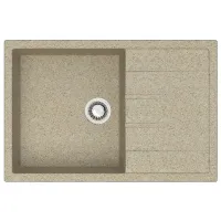 Chiuvetă Marrbaxx F161Q5 75 x 50.5 / Piatră artificială / Sand