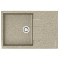 Chiuvetă Marrbaxx Z161Q5 75 x 50.5 / Piatră artificială / Sand