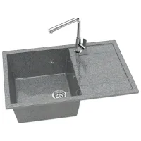 Chiuvetă Marrbaxx Z161Q8 75 x 50.5 / Piatră artificială / Gray photo 3
