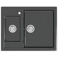 Chiuvetă Marrbaxx Z019Q4 60.5 x 49 / Piatră artificială / Black photo 2