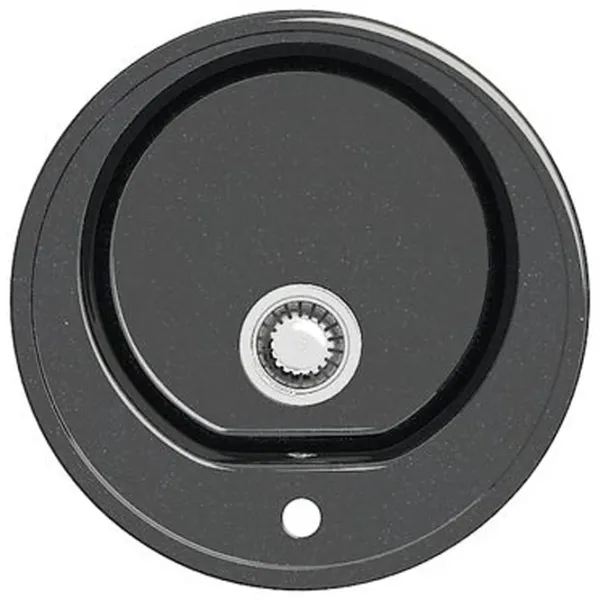 Chiuvetă Marrbaxx Z003Q4 51 x 51 / Piatră artificială / Black photo 2