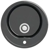 Chiuvetă Marrbaxx Z003Q4 51 x 51 / Piatră artificială / Black photo 2