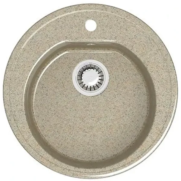 Chiuvetă Marrbaxx Z003Q5 51 x 51 / Piatră artificială / Sand photo 1