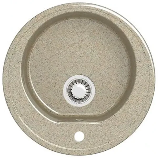 Chiuvetă Marrbaxx Z003Q5 51 x 51 / Piatră artificială / Sand photo 2