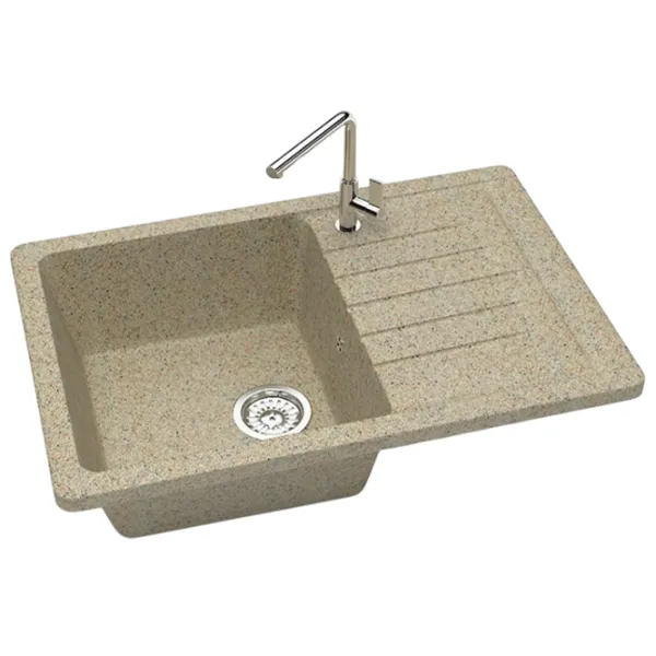 Chiuvetă Marrbaxx F016Q5 74 x 49 / Piatră artificială / Sand photo 3