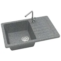 Chiuvetă Marrbaxx F016Q8 74 x 49 / Piatră artificială / Gray photo 2
