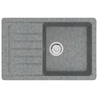 Chiuvetă Marrbaxx F016Q8 74 x 49 / Piatră artificială / Gray photo 3