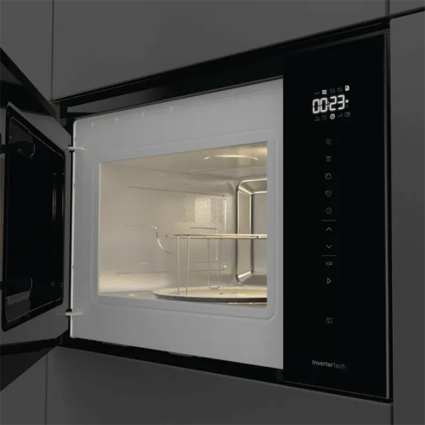 Cuptor cu microunde Hisense BIM325GI63DBG Încorporabil / 900 W / Black photo 6