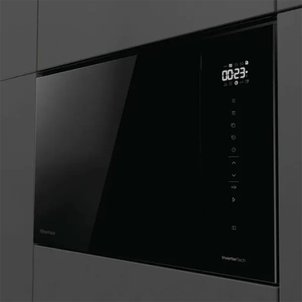 Cuptor cu microunde Hisense BIM325GI63DBG Încorporabil / 900 W / Black photo 10