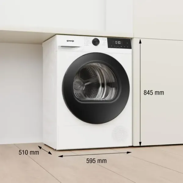 Mașină de uscat rufe Gorenje DG2P8D 8 kg/ White photo 11