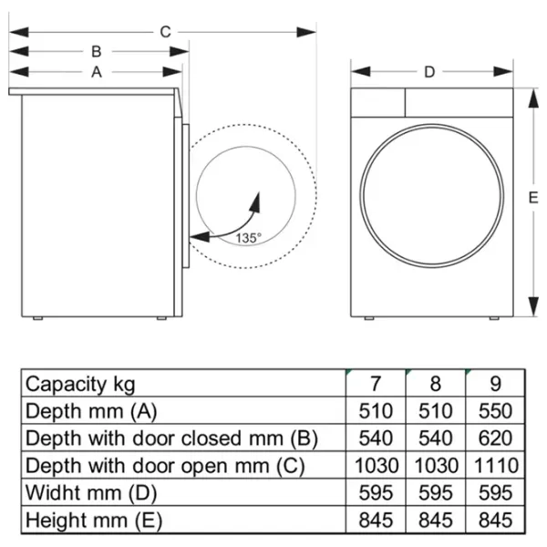 Mașină de uscat rufe Gorenje DG2P8D 8 kg/ White photo 12