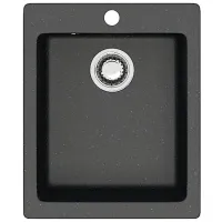 Chiuvetă Marrbaxx F008Q4 50 x 42.5 / Piatră artificială / Black