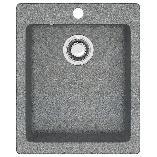 Chiuvetă Marrbaxx F008Q8 50 x 42.5 / Piatră artificială / Gray photo 1