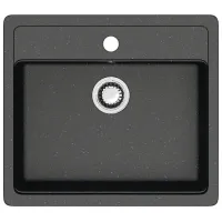 Chiuvetă Marrbaxx F009Q4 57 x 50.5 / Piatră artificială / Black