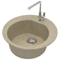 Chiuvetă Marrbaxx F003Q5 51 x 51 / Piatră artificială / Sand photo 3