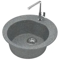 Chiuvetă Marrbaxx F003Q8 51 x 51 / Piatră artificială / Gray photo 3