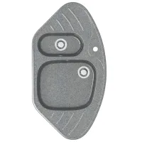 Chiuvetă Marrbaxx Z023Q8 94.5 x 50 / Piatră artificială / Gray photo 2