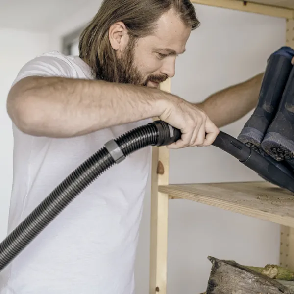 Промышленный пылесос KARCHER WD3 V-15/4/20 + щетка WD 1000 Вт / Желтый photo 5