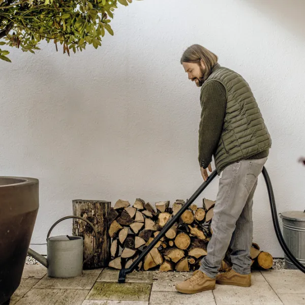 Промышленный пылесос KARCHER WD3 V-15/4/20 + щетка WD 1000 Вт / Желтый photo 6