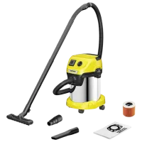 Промышленный пылесос KARCHER WD3 P S V-17/4/20 1000 Вт / Желтый