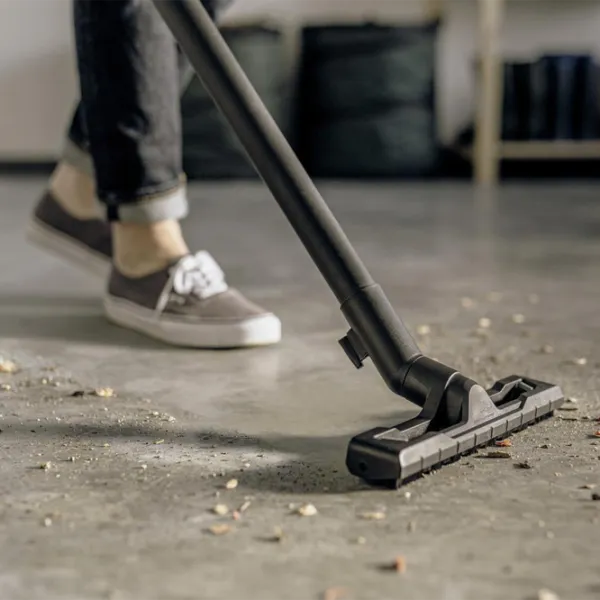 Промышленный пылесос KARCHER WD 1 Classic + щетка WD 850 Вт / Желтый photo 6