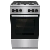 Плита Gorenje GG5A11XF Газовая/ Нержавеющая сталь/ Черный