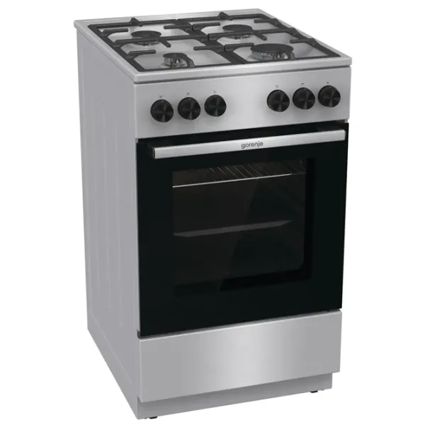 Плита Gorenje GG5A11XF Газовая/ Нержавеющая сталь/ Черный photo 2