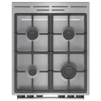 Плита Gorenje GG5A11XF Газовая/ Нержавеющая сталь/ Черный photo 3
