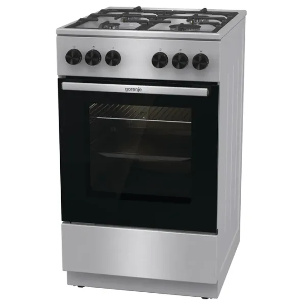 Плита Gorenje GG5A11XF Газовая/ Нержавеющая сталь/ Черный photo 6